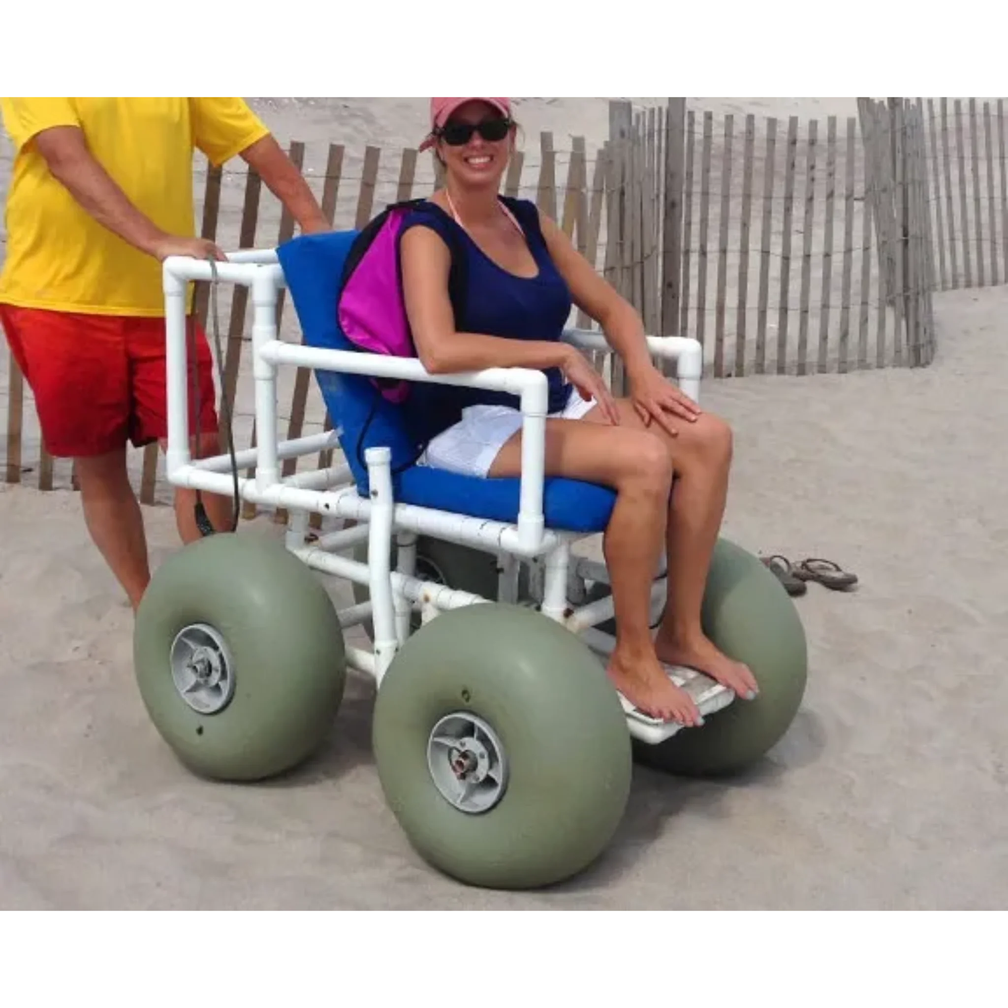 AccessRec PVC Beach Wheelchairs