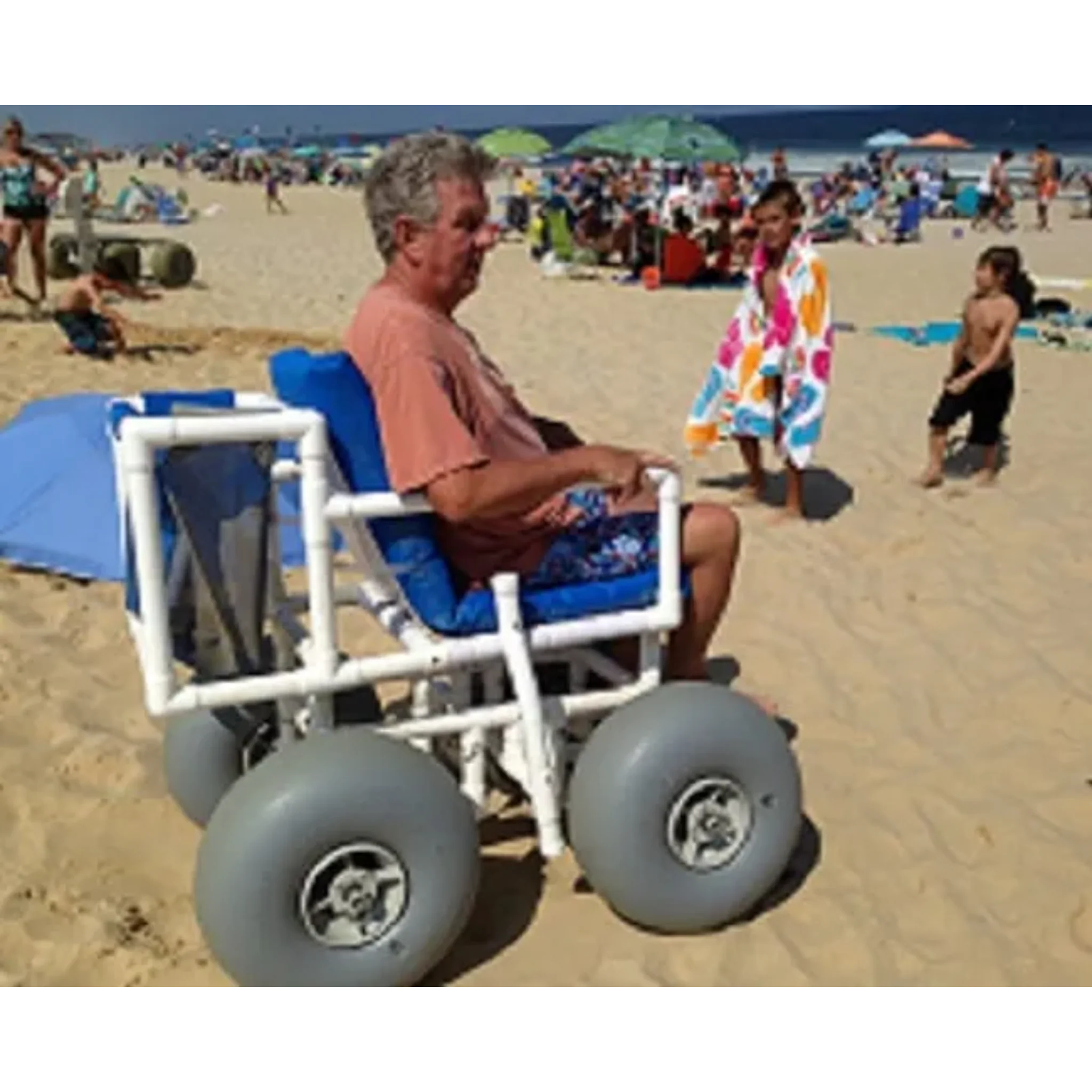 AccessRec PVC Beach Wheelchairs