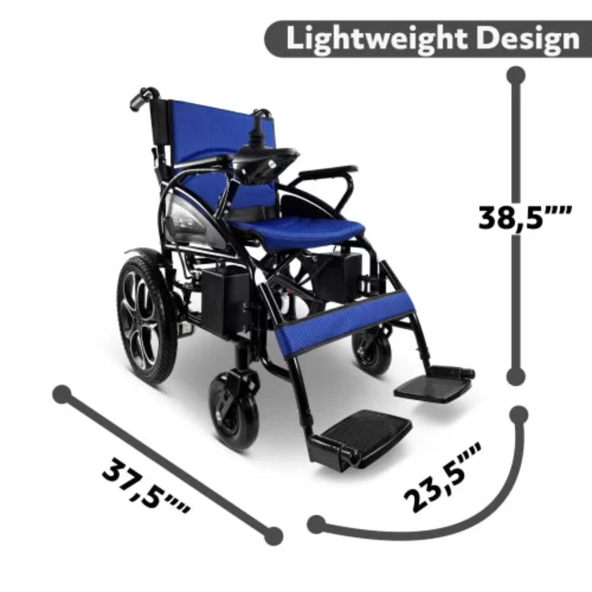 ComfyGO 6011 Folding Electric Wheelchair