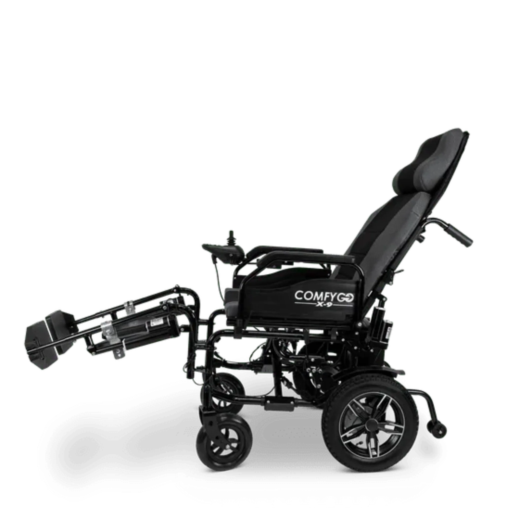 ComfyGO X-9 Remote Controlled Electric Wheelchair with Automatic Recline