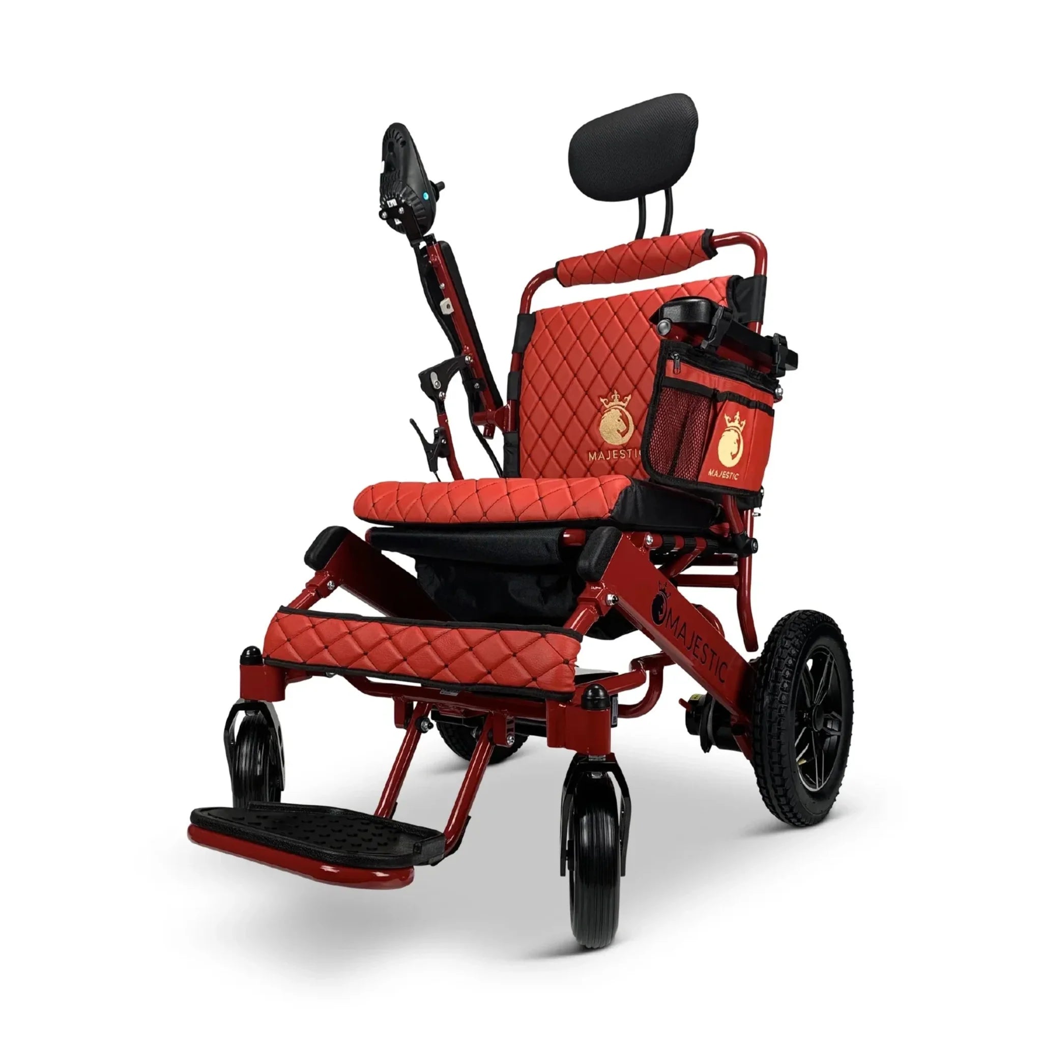 ComfyGO Majestic IQ-8000 Remote Controlled Lightweight Folding Electric Wheelchair