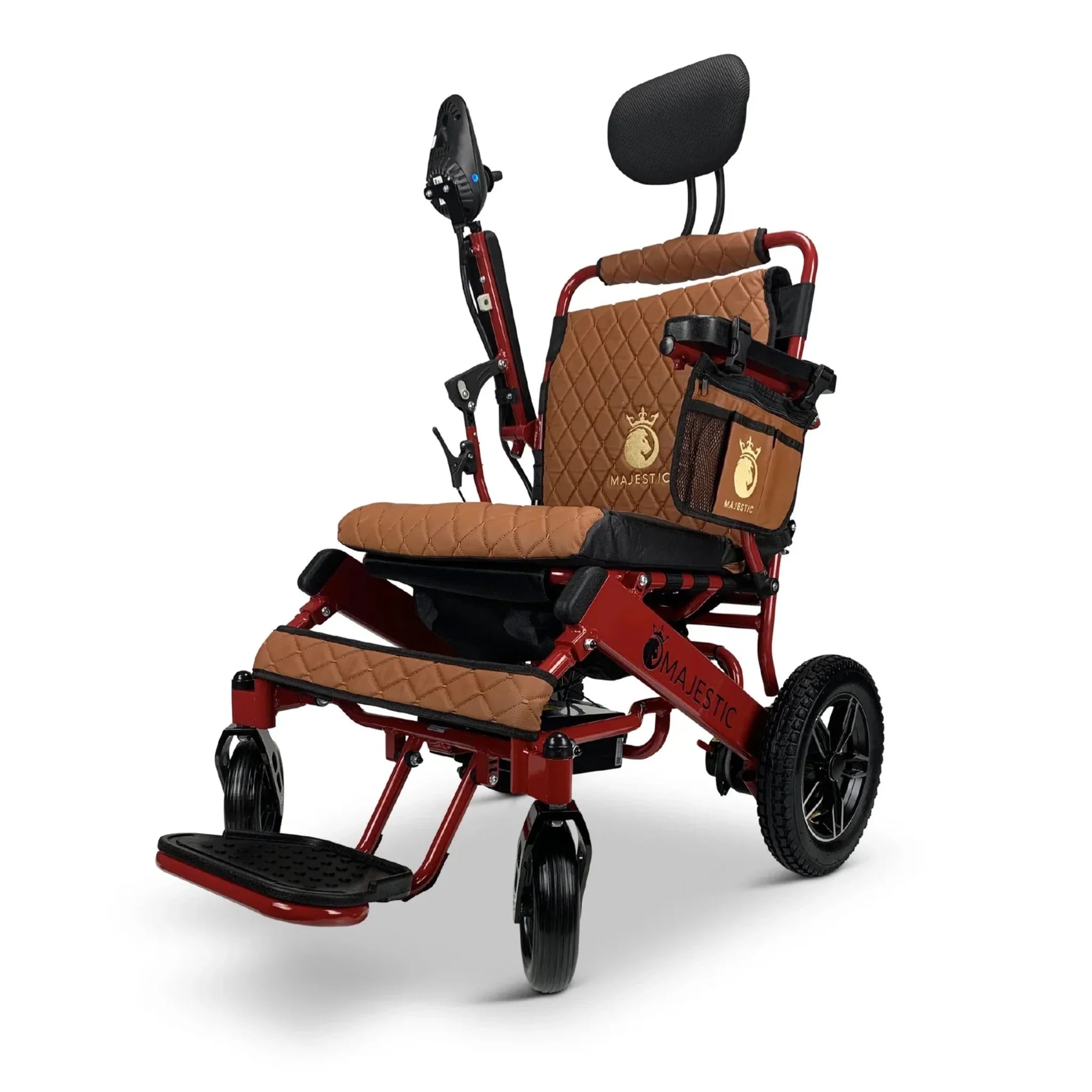 ComfyGO Majestic IQ-8000 Remote Controlled Lightweight Folding Electric Wheelchair