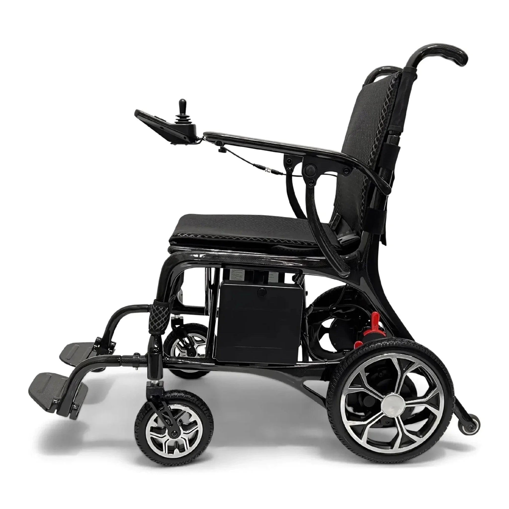 ComfyGO Phoenix Carbon Fiber Remote Controlled Folding Power Wheelchair