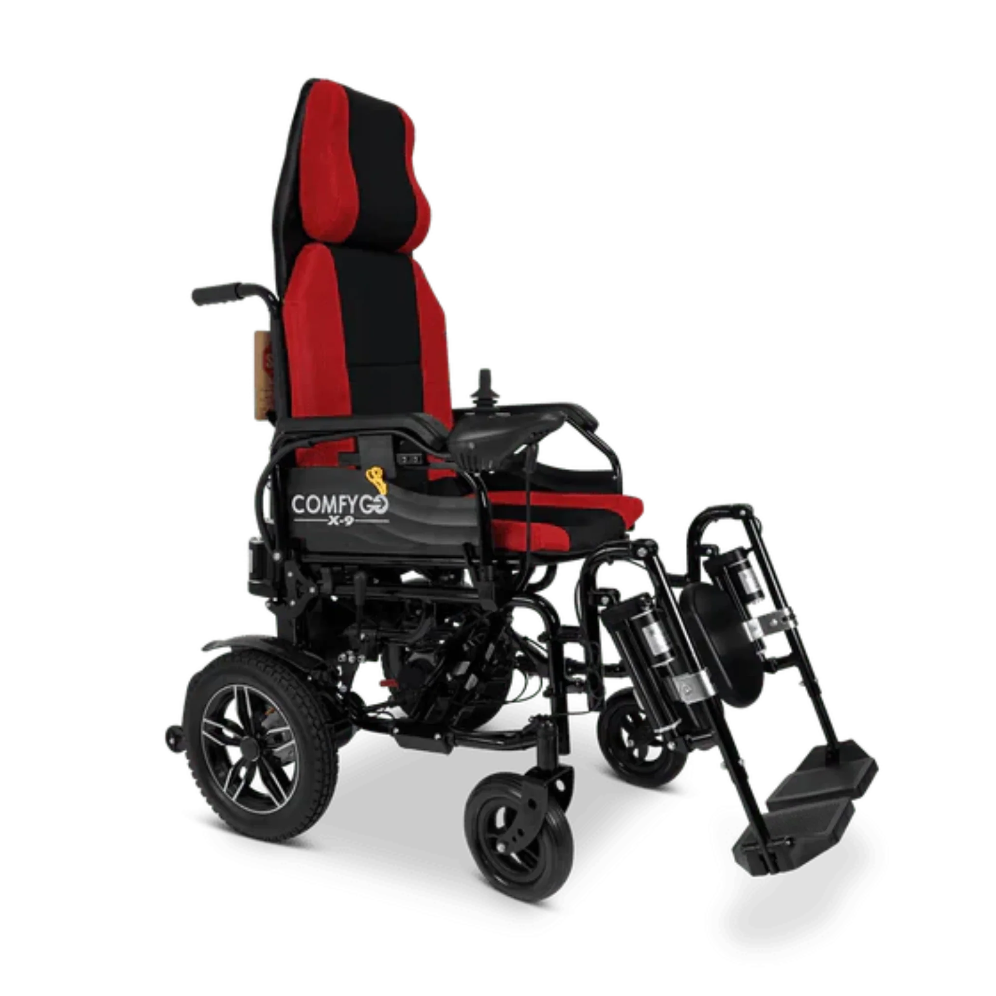 ComfyGO X-9 Remote Controlled Electric Wheelchair with Automatic Recline