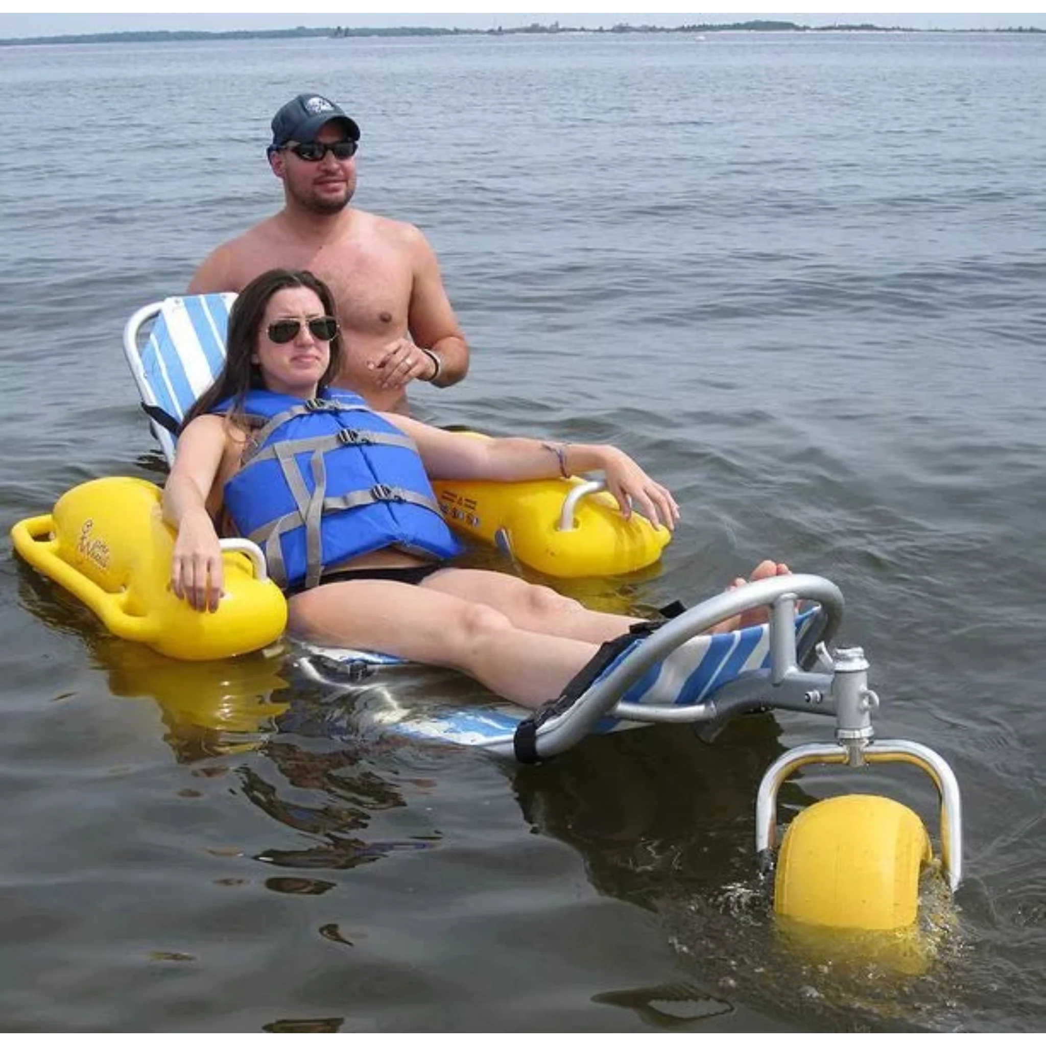 WaterWheels Floating Beach Wheelchair