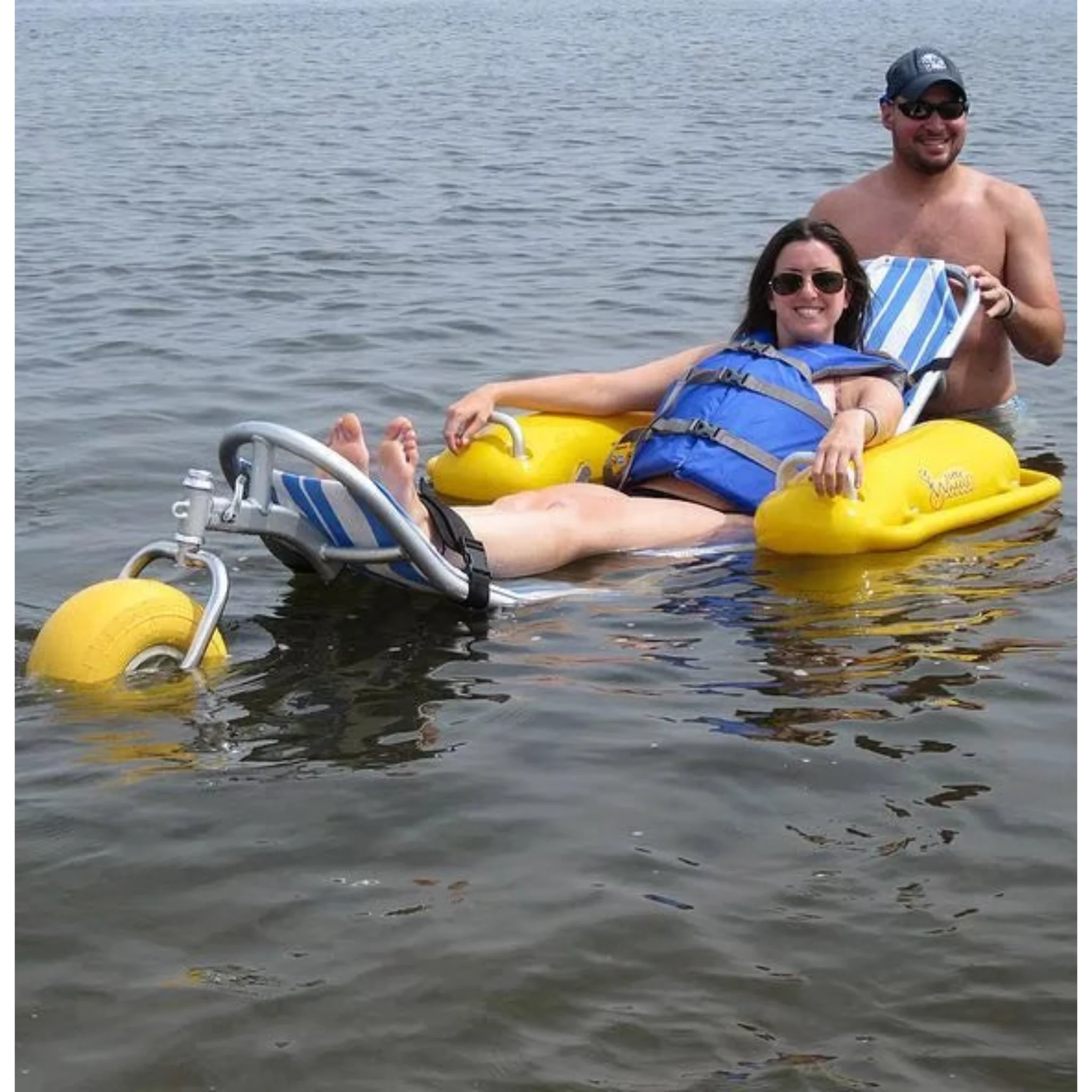 WaterWheels Floating Beach Wheelchair