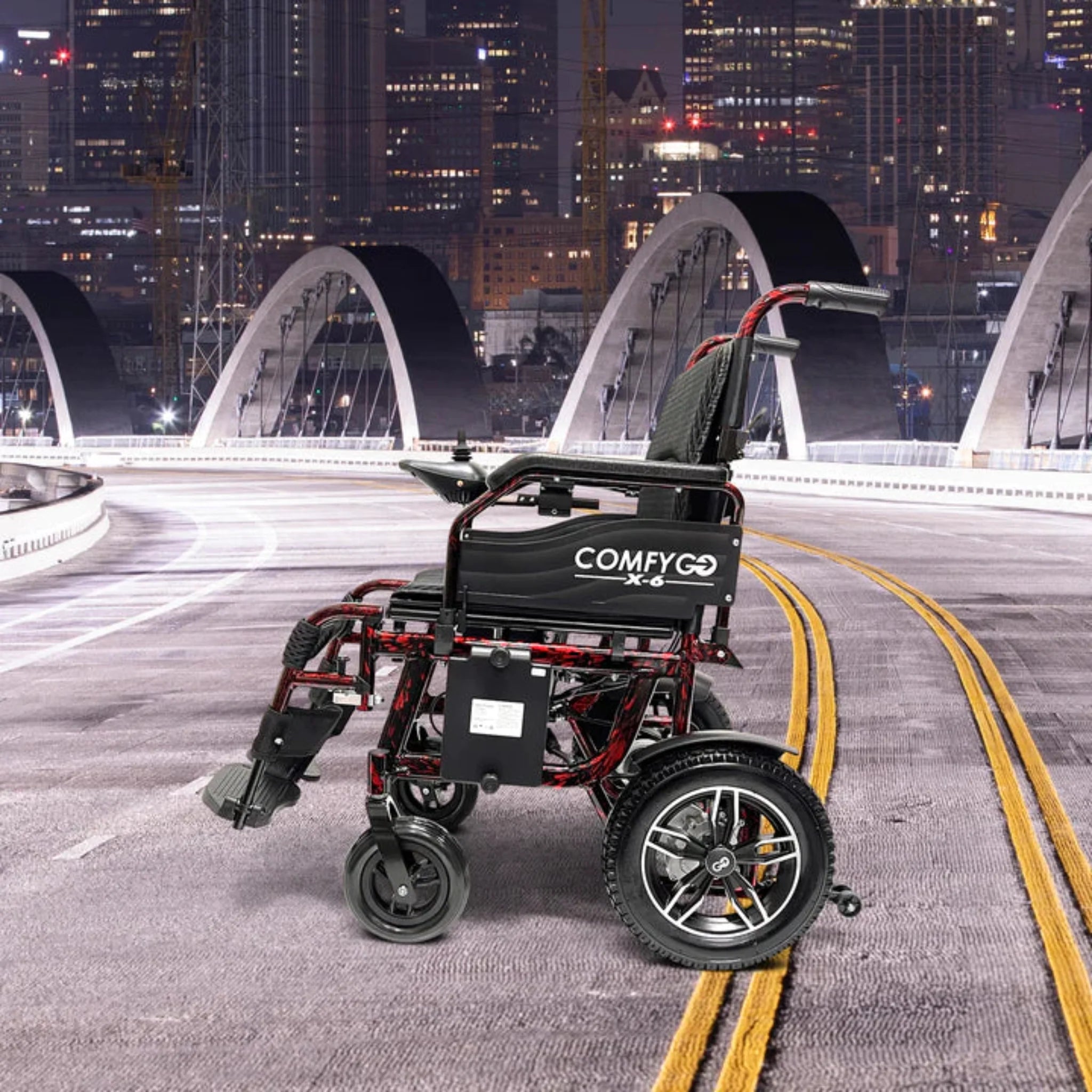 ComfyGO X-6 Lightweight Electric Wheelchair