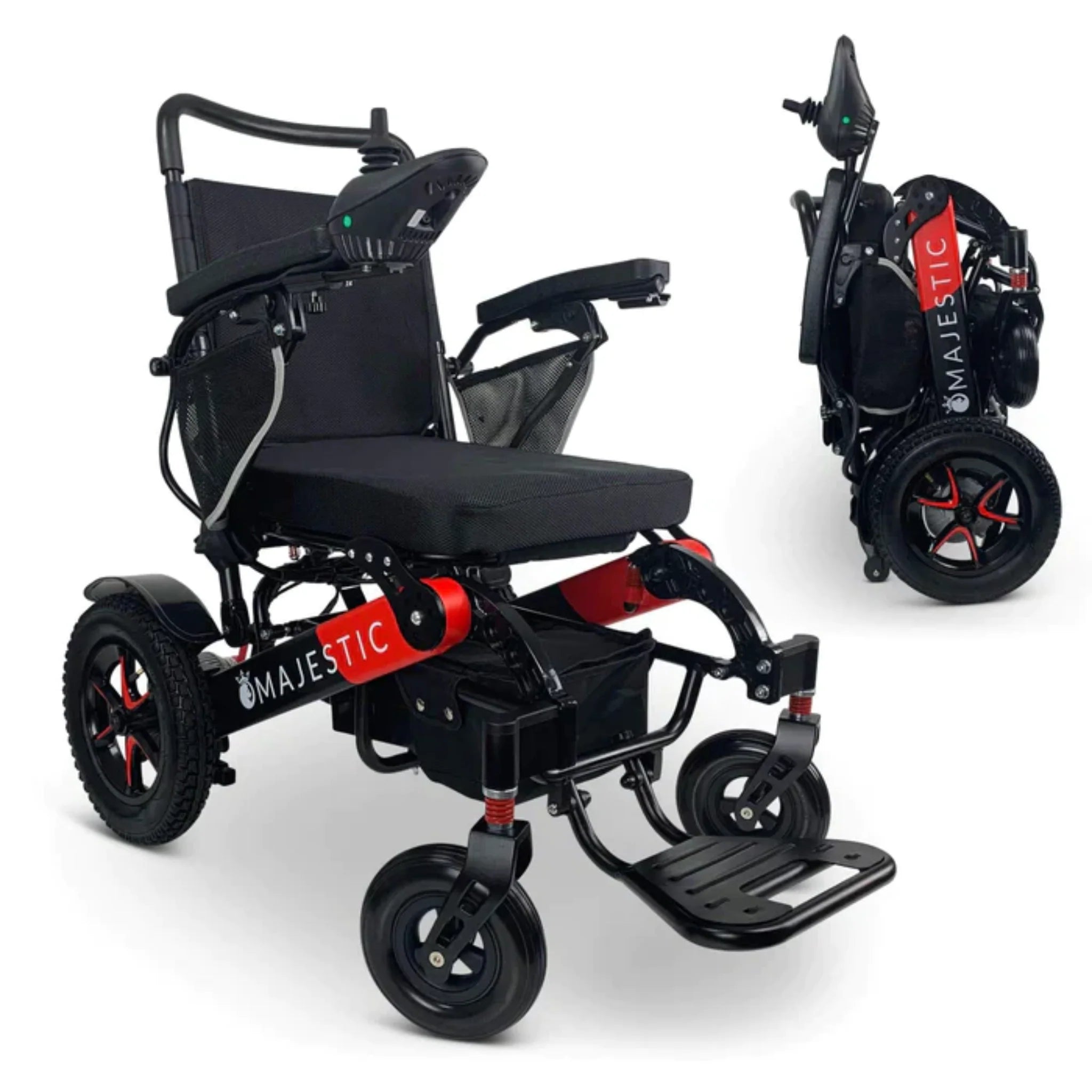 ComfyGO Majestic IQ-7000 Manual Folding Remote Controlled Electric Wheelchair