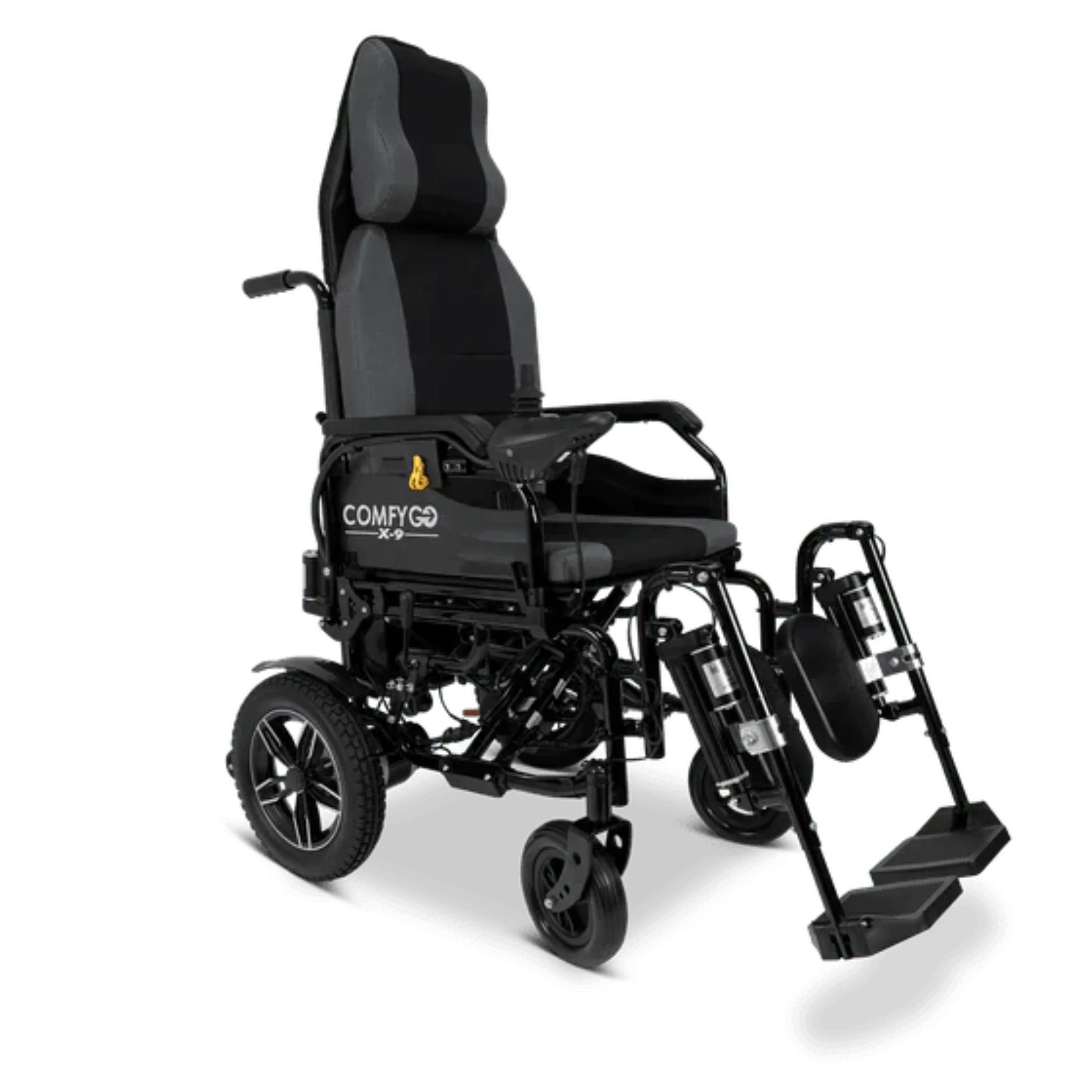 ComfyGO X-9 Remote Controlled Electric Wheelchair with Automatic Recline