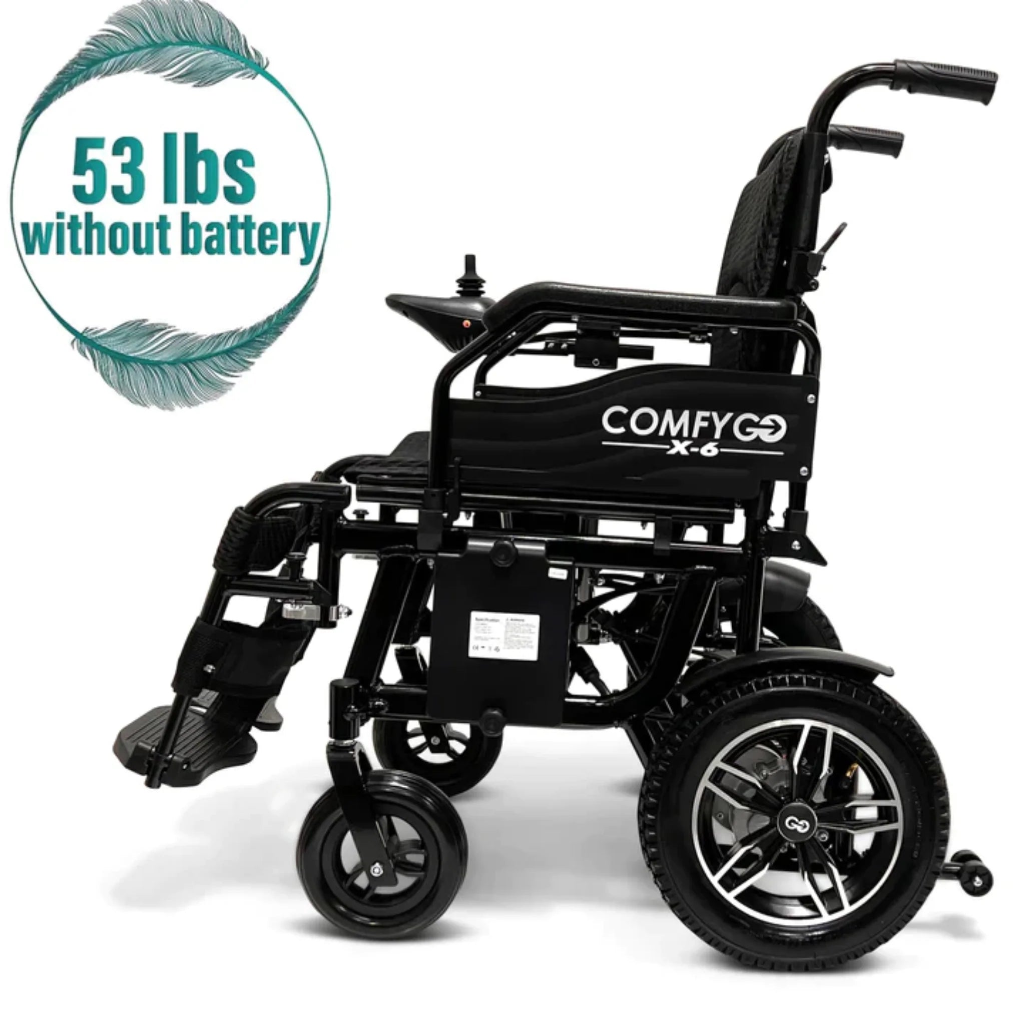 ComfyGO X-6 Lightweight Electric Wheelchair